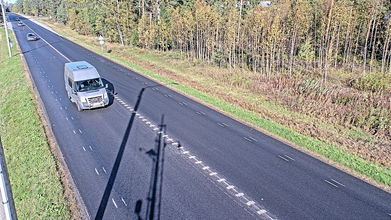 Kelikamerat Kuva Tie 8 Kalajoki, Himanka, Kalajoki, Pohjois-Pohjanmaa