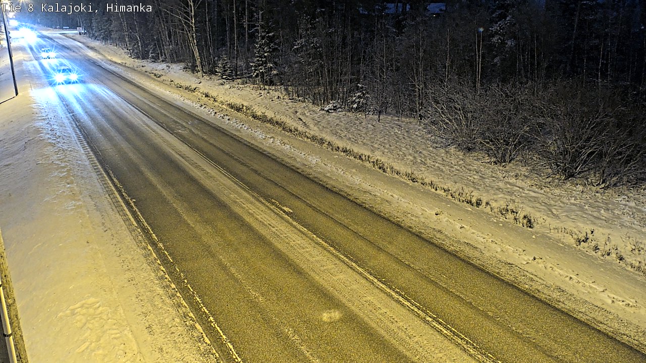 Weather Camera Image Road 8 Kalajoki, Himanka, Kalajoki, Pohjois-Pohjanmaa