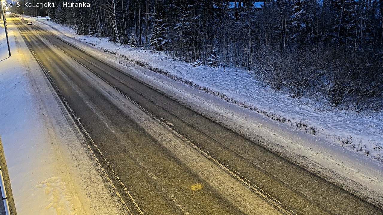 Weather Camera Image Road 8 Kalajoki, Himanka, Kalajoki, Pohjois-Pohjanmaa