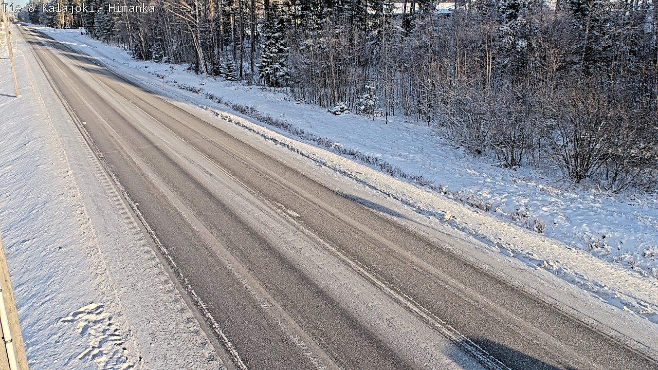 Weather Camera Image Road 8 Kalajoki, Himanka, Kalajoki, Pohjois-Pohjanmaa