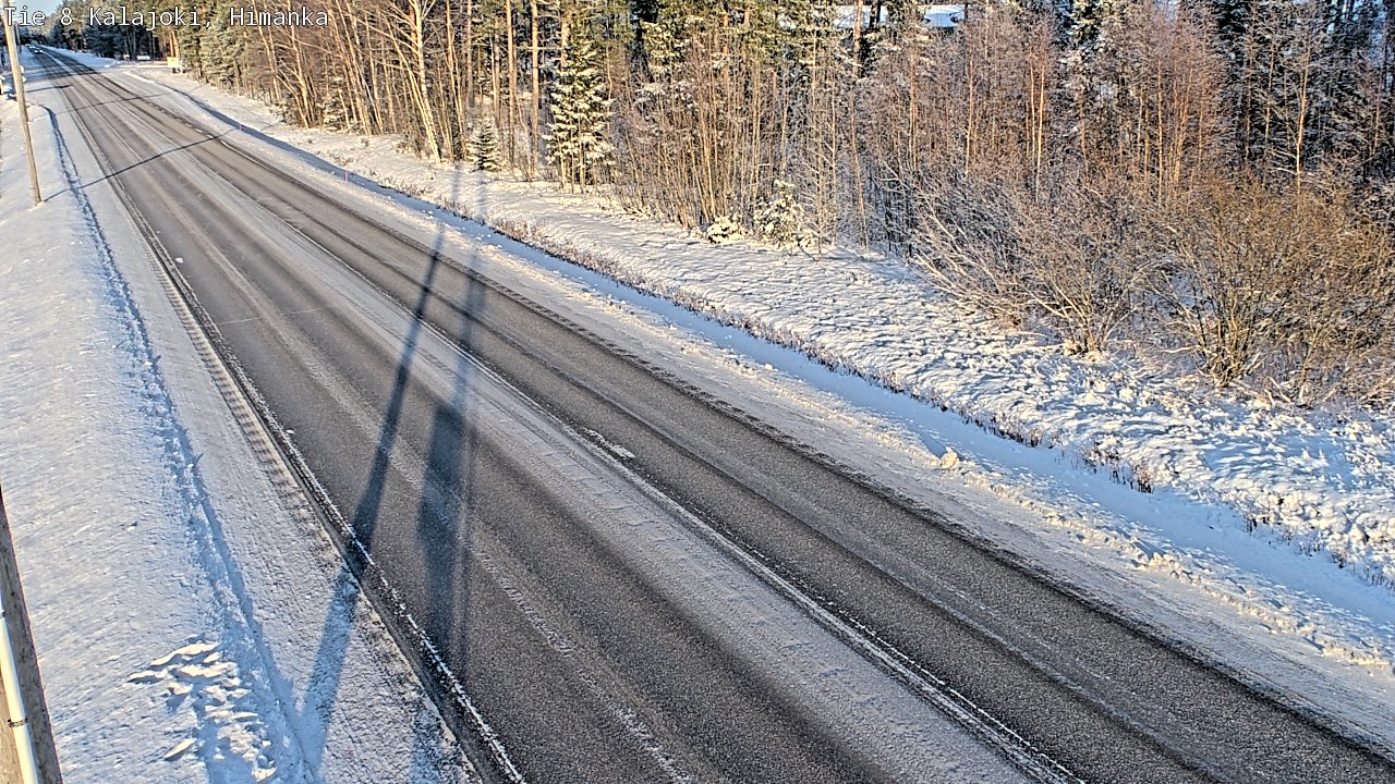 Weather Camera Image Road 8 Kalajoki, Himanka, Kalajoki, Pohjois-Pohjanmaa