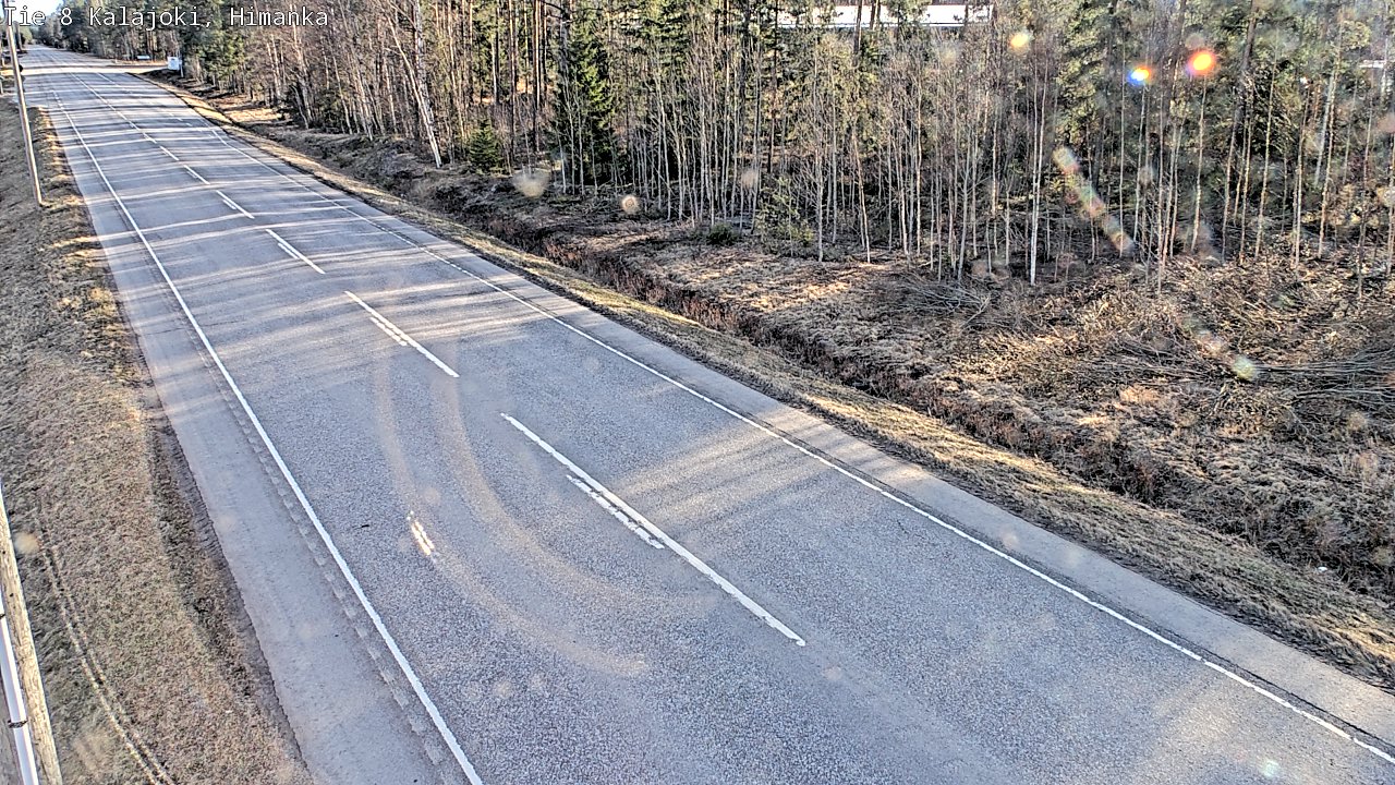 Kelikamerat Kuva Tie 8 Kalajoki, Himanka, Kalajoki, Pohjois-Pohjanmaa