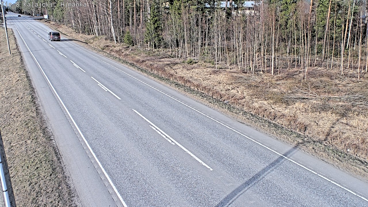 Kelikamerat Kuva Tie 8 Kalajoki, Himanka, Kalajoki, Pohjois-Pohjanmaa