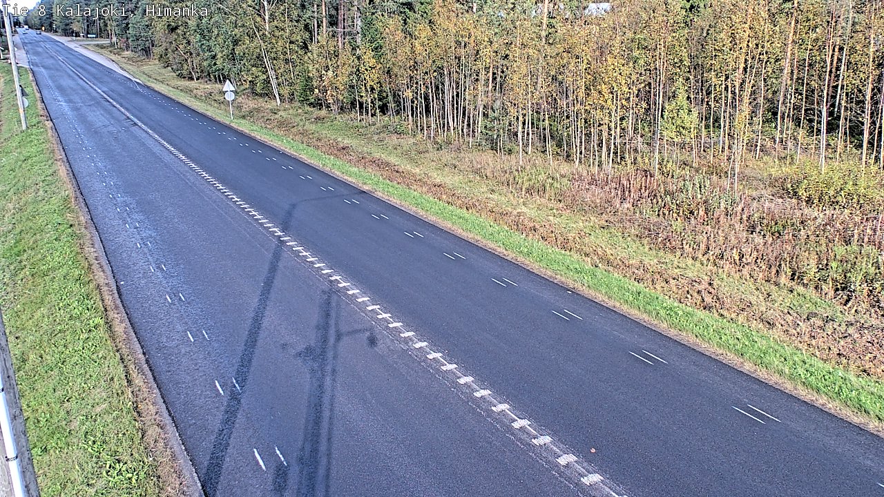 Kelikamerat Kuva Tie 8 Kalajoki, Himanka, Kalajoki, Pohjois-Pohjanmaa