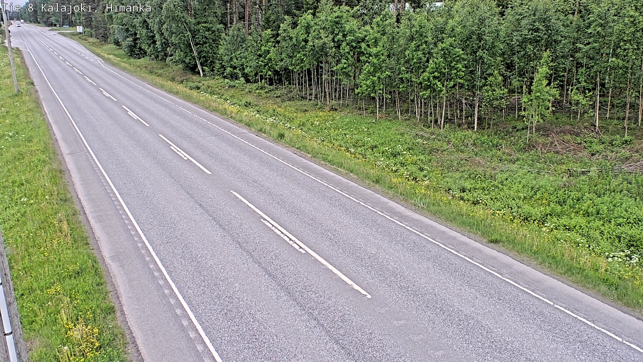 Kelikamerat Kuva Tie 8 Kalajoki, Himanka, Kalajoki, Pohjois-Pohjanmaa