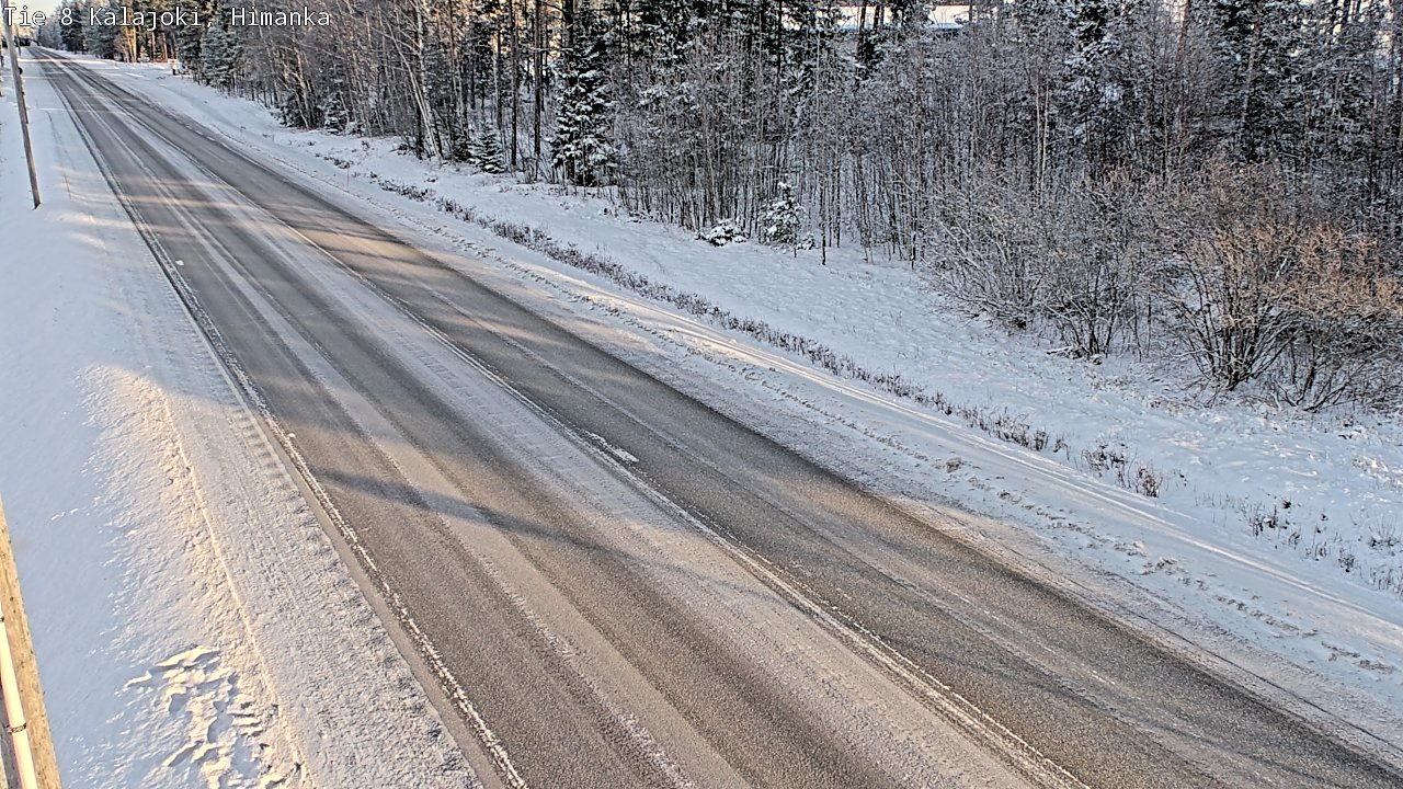 Weather Camera Image Road 8 Kalajoki, Himanka, Kalajoki, Pohjois-Pohjanmaa