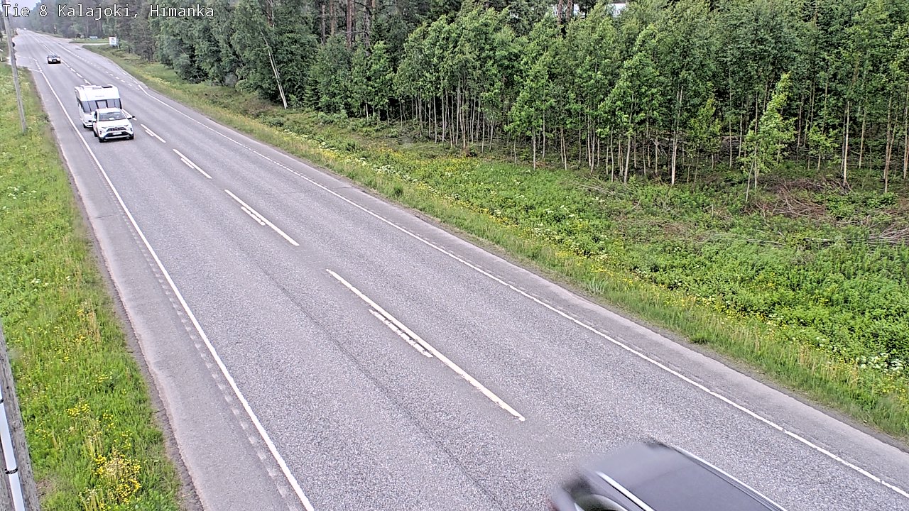 Kelikamerat Kuva Tie 8 Kalajoki, Himanka, Kalajoki, Pohjois-Pohjanmaa