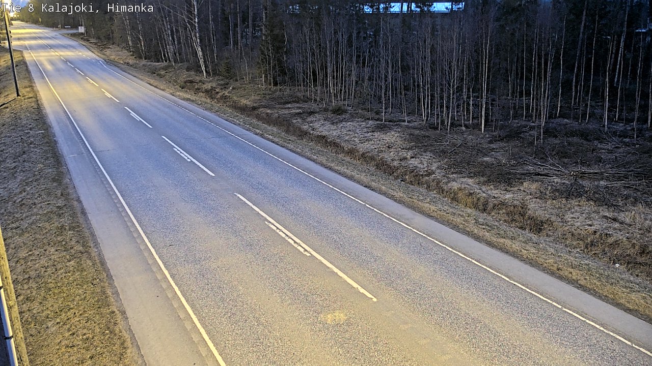 Weather Camera Image Väg 8 Kalajoki, Himango, Kalajoki, Pohjois-Pohjanmaa