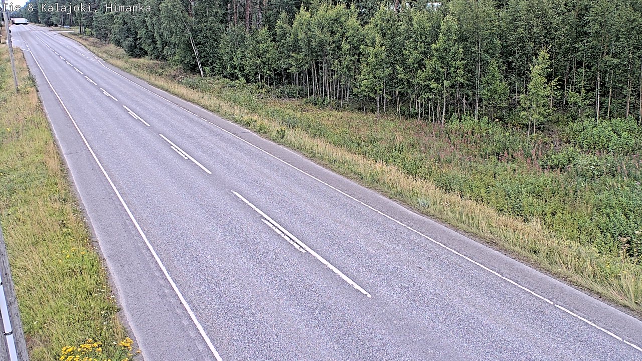 Weather Camera Image Väg 8 Kalajoki, Himango, Kalajoki, Pohjois-Pohjanmaa