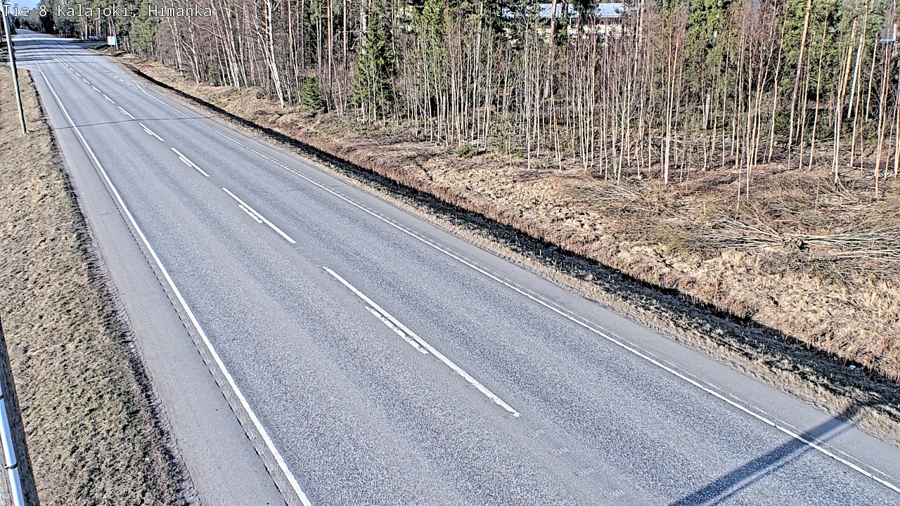 Kelikamerat Kuva Tie 8 Kalajoki, Himanka, Kalajoki, Pohjois-Pohjanmaa