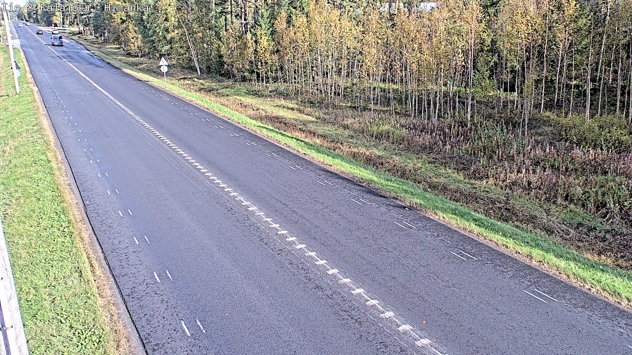 Kelikamerat Kuva Tie 8 Kalajoki, Himanka, Kalajoki, Pohjois-Pohjanmaa