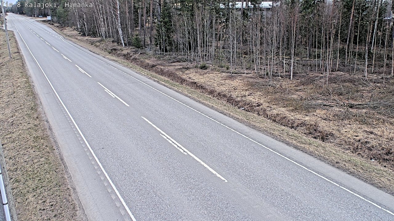 Weather Camera Image Väg 8 Kalajoki, Himango, Kalajoki, Pohjois-Pohjanmaa
