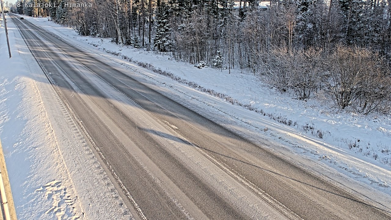 Weather Camera Image Road 8 Kalajoki, Himanka, Kalajoki, Pohjois-Pohjanmaa