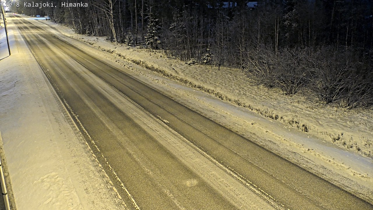 Weather Camera Image Road 8 Kalajoki, Himanka, Kalajoki, Pohjois-Pohjanmaa