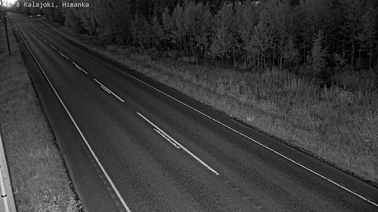 Weather Camera Image Road 8 Kalajoki, Himanka, Kalajoki, Pohjois-Pohjanmaa
