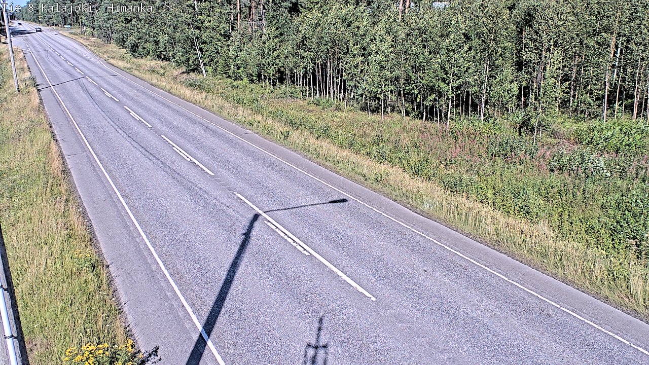 Weather Camera Image Road 8 Kalajoki, Himanka, Kalajoki, Pohjois-Pohjanmaa