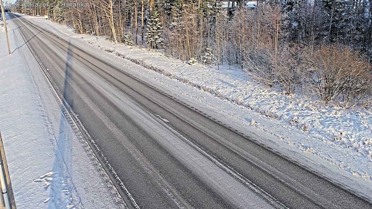 Weather Camera Image Road 8 Kalajoki, Himanka, Kalajoki, Pohjois-Pohjanmaa