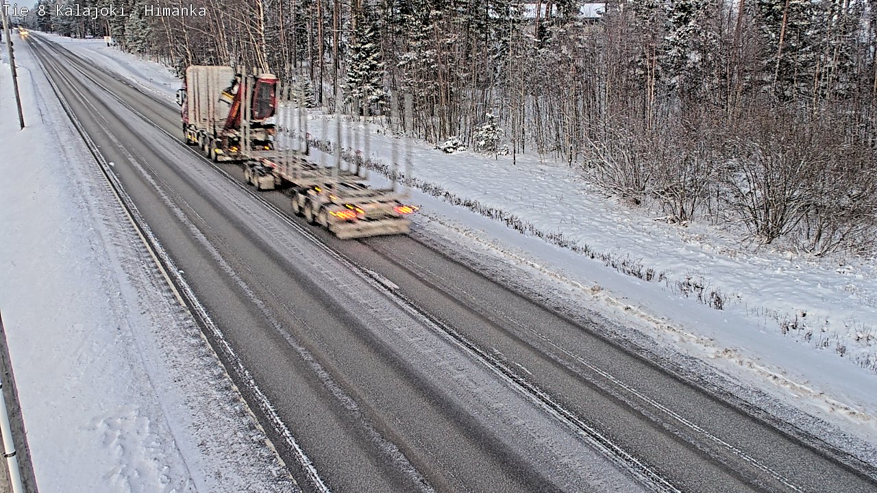 Weather Camera Image Väg 8 Kalajoki, Himango, Kalajoki, Pohjois-Pohjanmaa