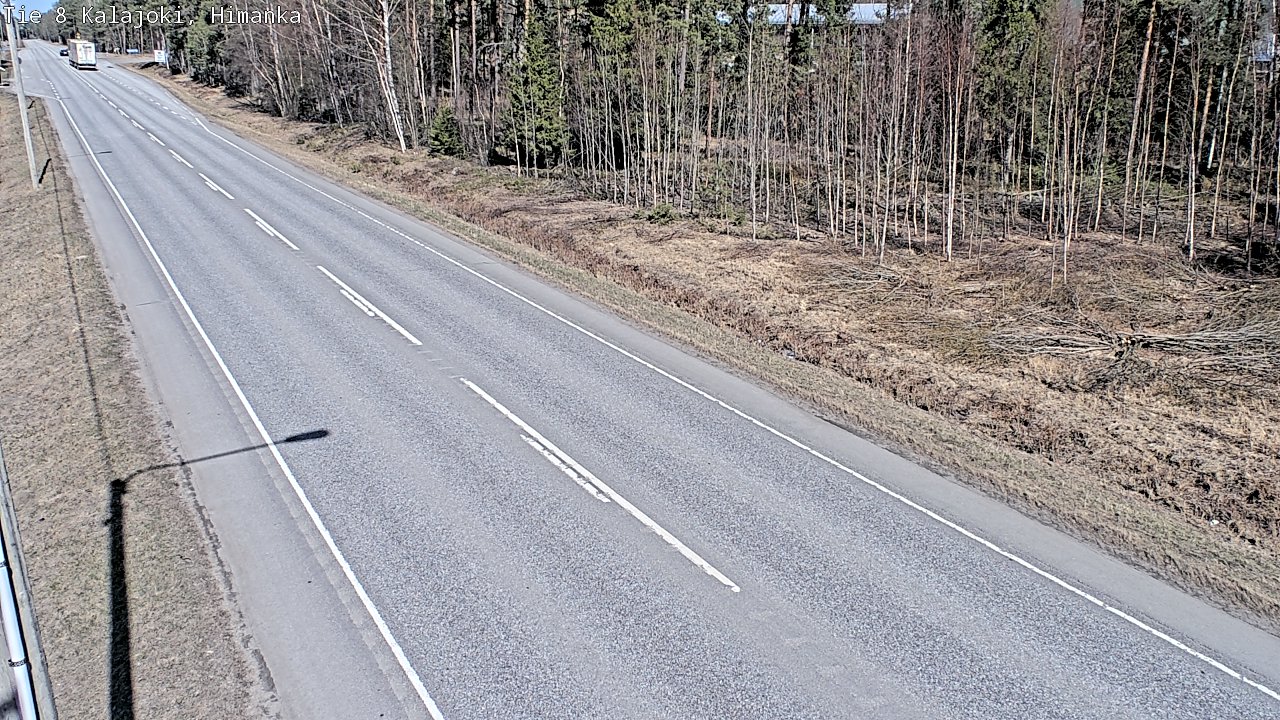 Kelikamerat Kuva Tie 8 Kalajoki, Himanka, Kalajoki, Pohjois-Pohjanmaa