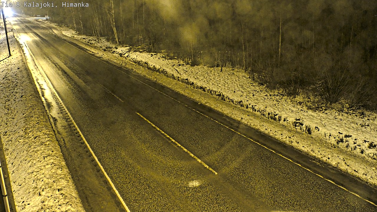 Weather Camera Image Väg 8 Kalajoki, Himango, Kalajoki, Pohjois-Pohjanmaa