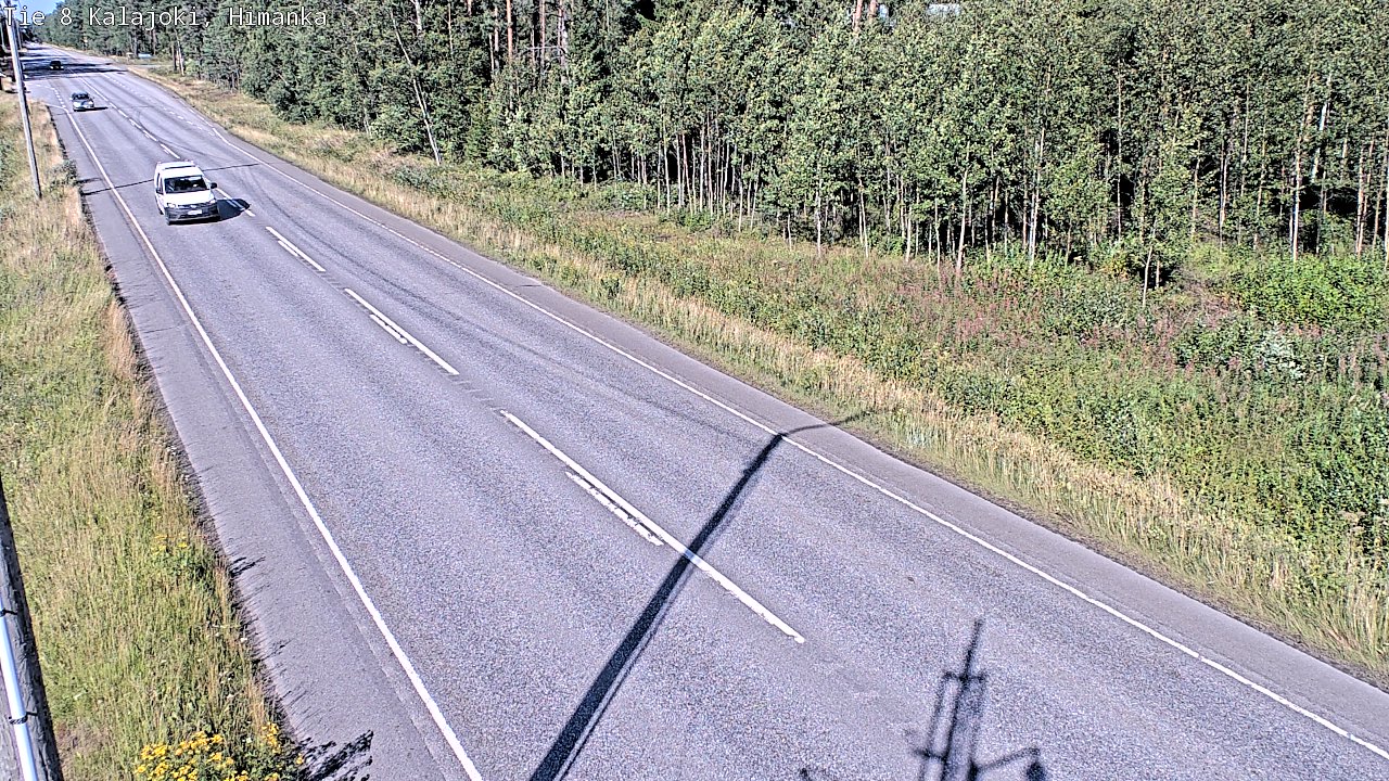 Weather Camera Image Road 8 Kalajoki, Himanka, Kalajoki, Pohjois-Pohjanmaa