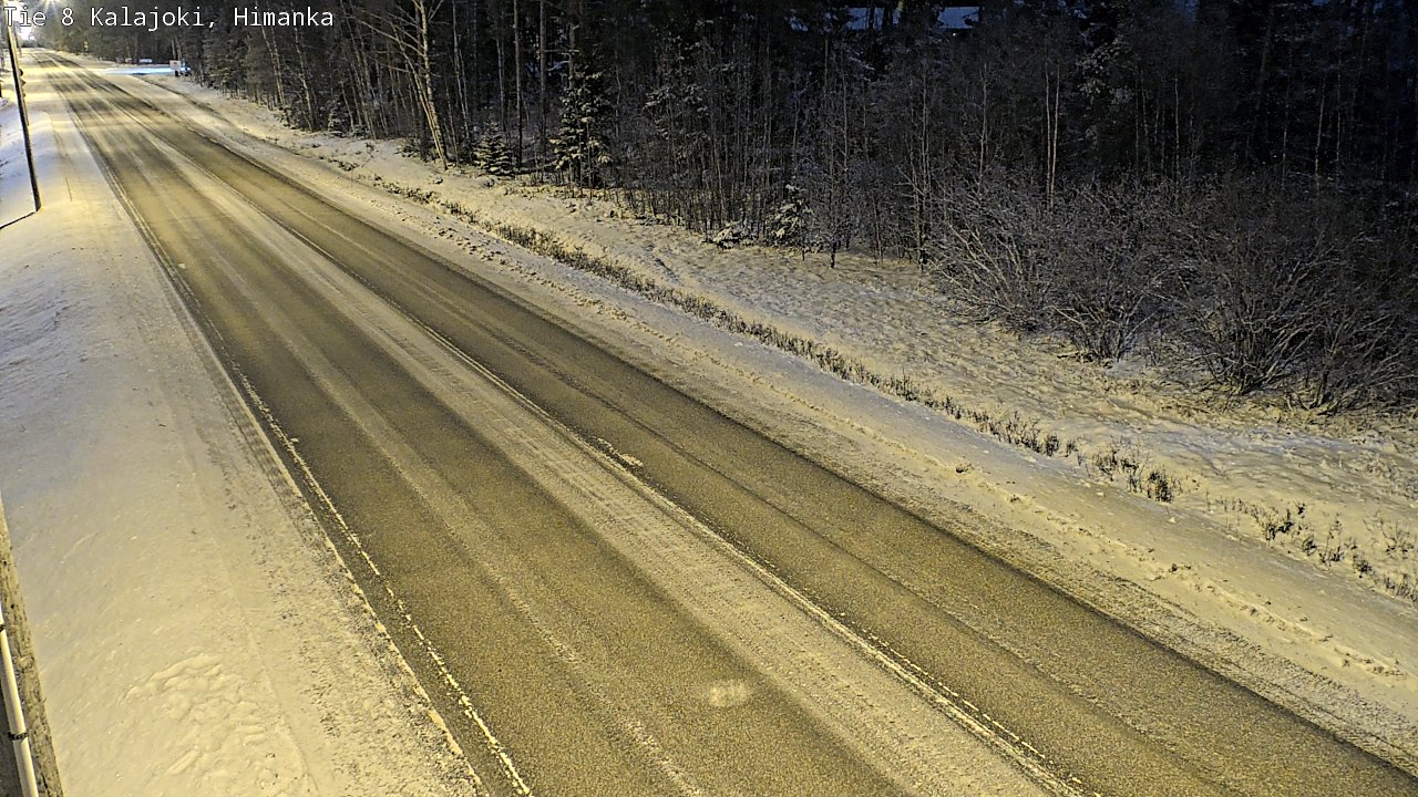 Weather Camera Image Road 8 Kalajoki, Himanka, Kalajoki, Pohjois-Pohjanmaa