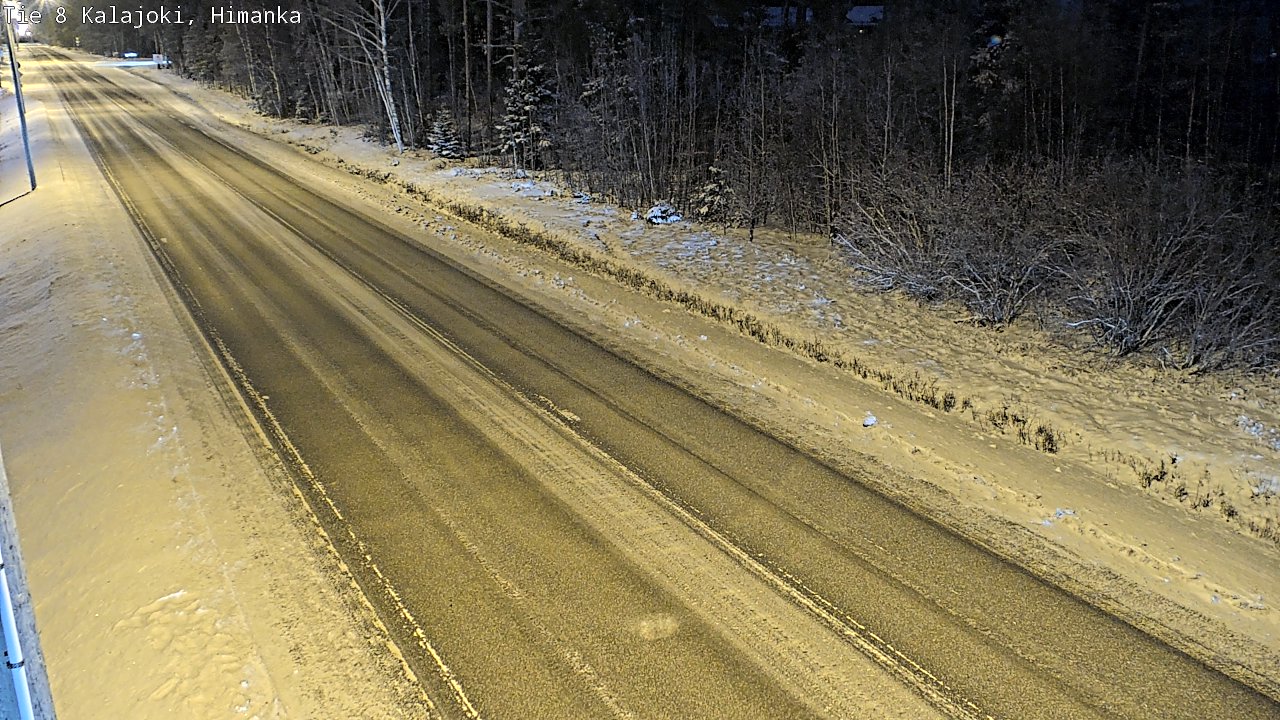 Weather Camera Image Road 8 Kalajoki, Himanka, Kalajoki, Pohjois-Pohjanmaa