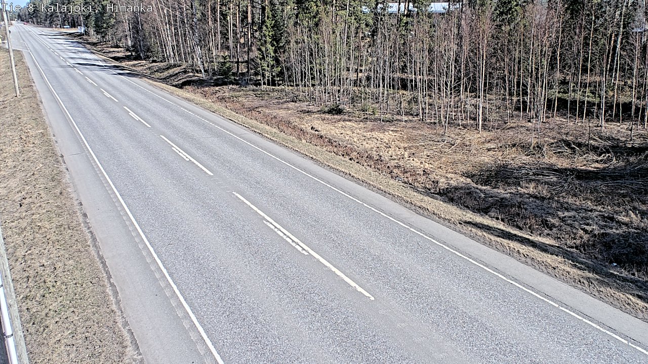 Kelikamerat Kuva Tie 8 Kalajoki, Himanka, Kalajoki, Pohjois-Pohjanmaa