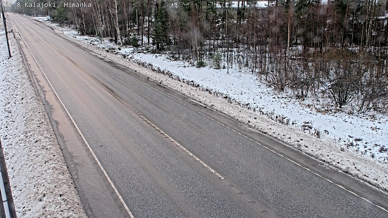 Weather Camera Image Väg 8 Kalajoki, Himango, Kalajoki, Pohjois-Pohjanmaa