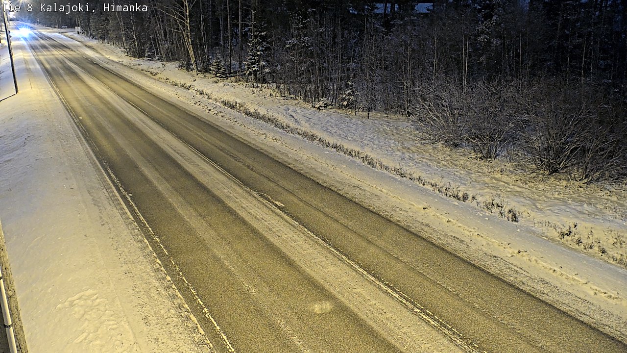 Weather Camera Image Road 8 Kalajoki, Himanka, Kalajoki, Pohjois-Pohjanmaa