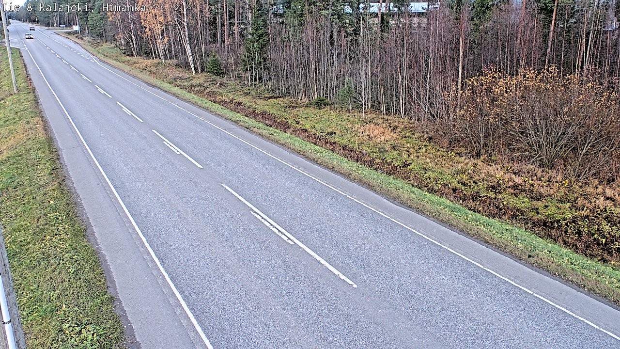 Kelikamerat Kuva Tie 8 Kalajoki, Himanka, Kalajoki, Pohjois-Pohjanmaa