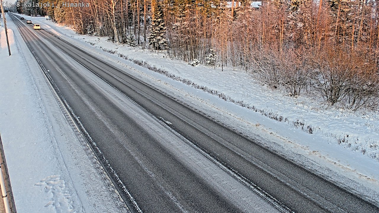Weather Camera Image Road 8 Kalajoki, Himanka, Kalajoki, Pohjois-Pohjanmaa