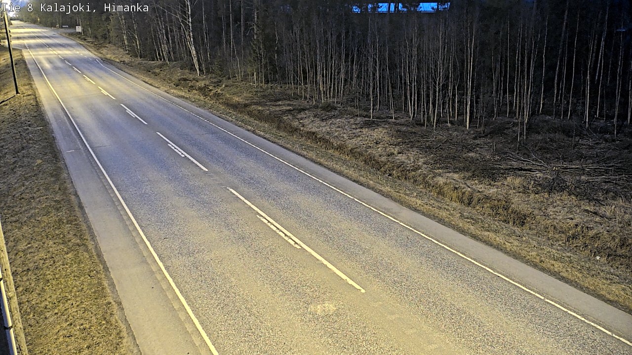 Weather Camera Image Väg 8 Kalajoki, Himango, Kalajoki, Pohjois-Pohjanmaa