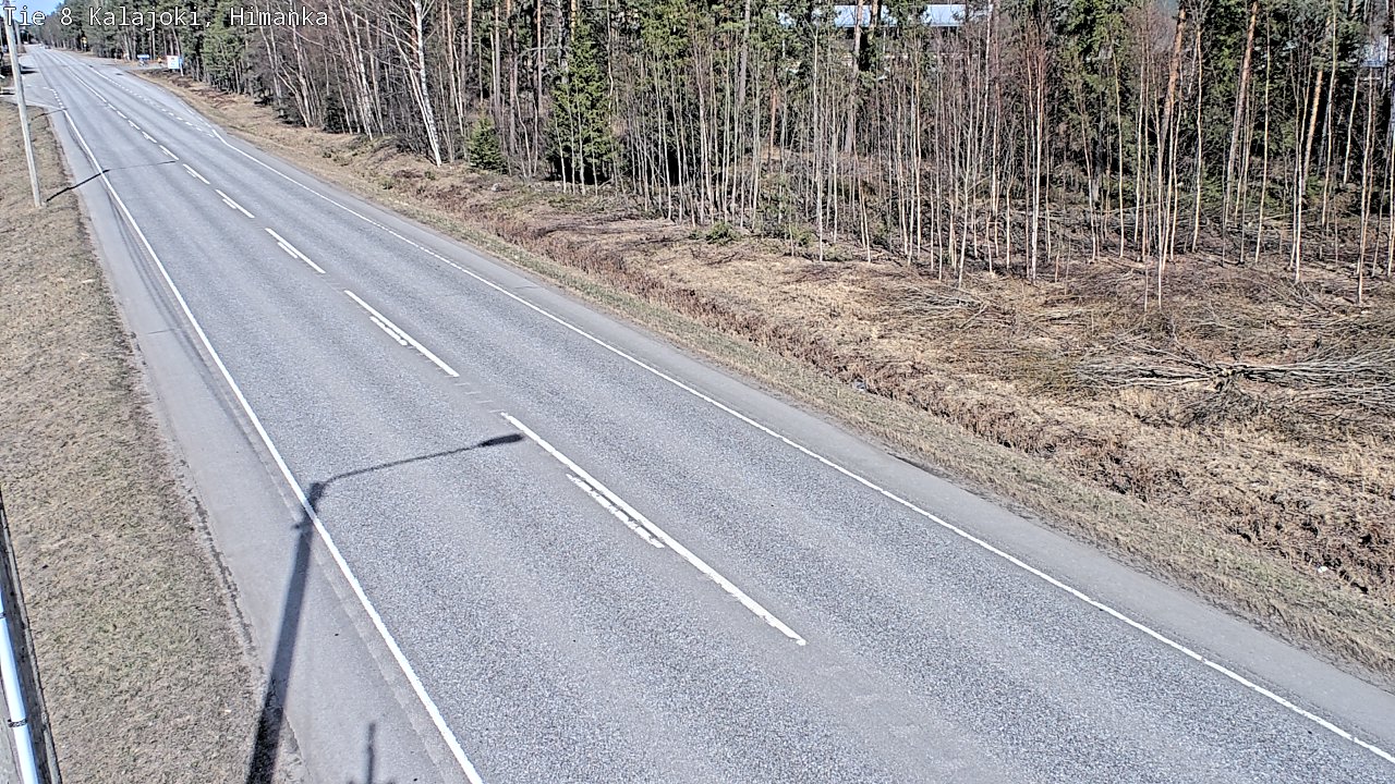 Kelikamerat Kuva Tie 8 Kalajoki, Himanka, Kalajoki, Pohjois-Pohjanmaa