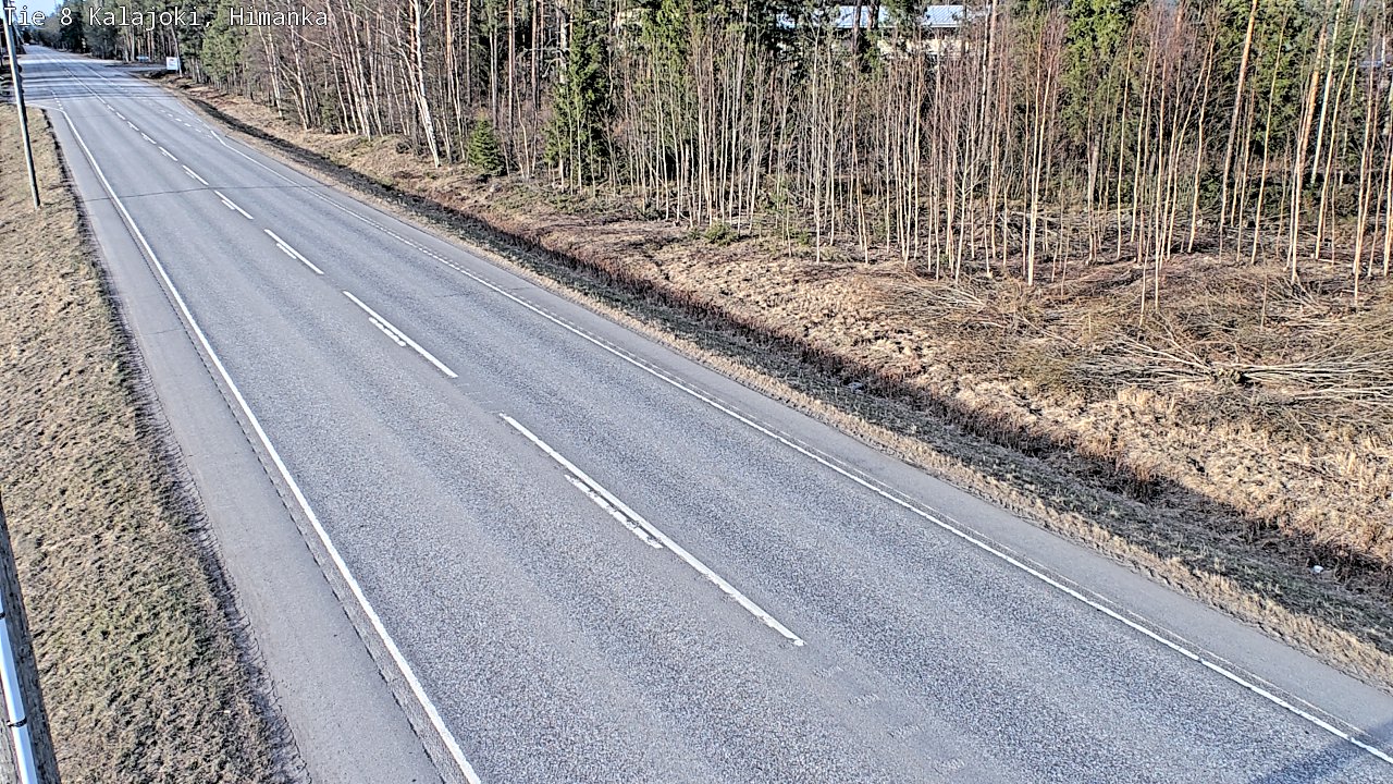 Kelikamerat Kuva Tie 8 Kalajoki, Himanka, Kalajoki, Pohjois-Pohjanmaa