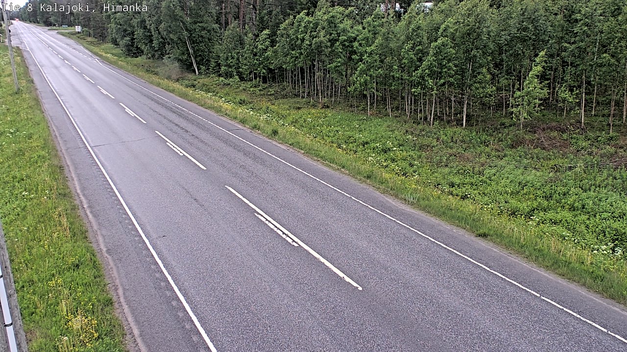Kelikamerat Kuva Tie 8 Kalajoki, Himanka, Kalajoki, Pohjois-Pohjanmaa