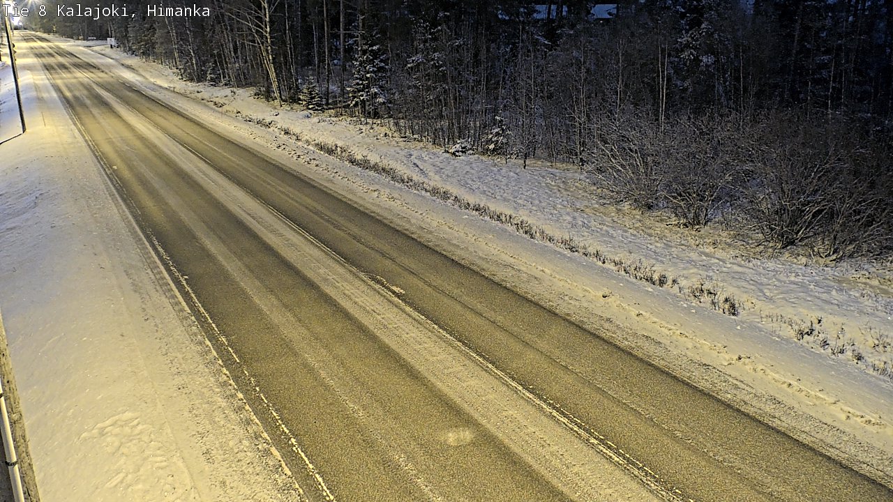 Weather Camera Image Road 8 Kalajoki, Himanka, Kalajoki, Pohjois-Pohjanmaa