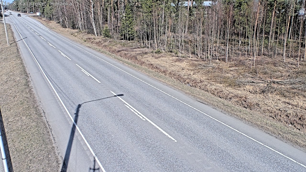 Kelikamerat Kuva Tie 8 Kalajoki, Himanka, Kalajoki, Pohjois-Pohjanmaa