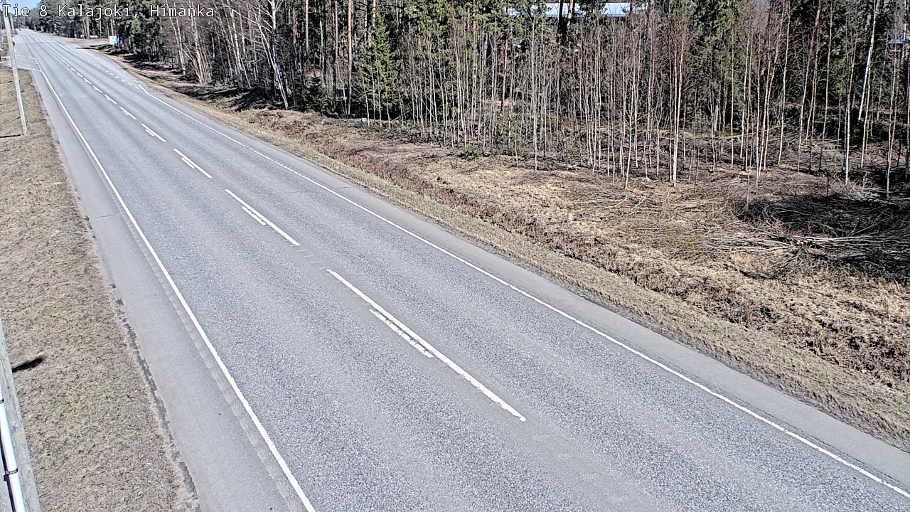 Kelikamerat Kuva Tie 8 Kalajoki, Himanka, Kalajoki, Pohjois-Pohjanmaa