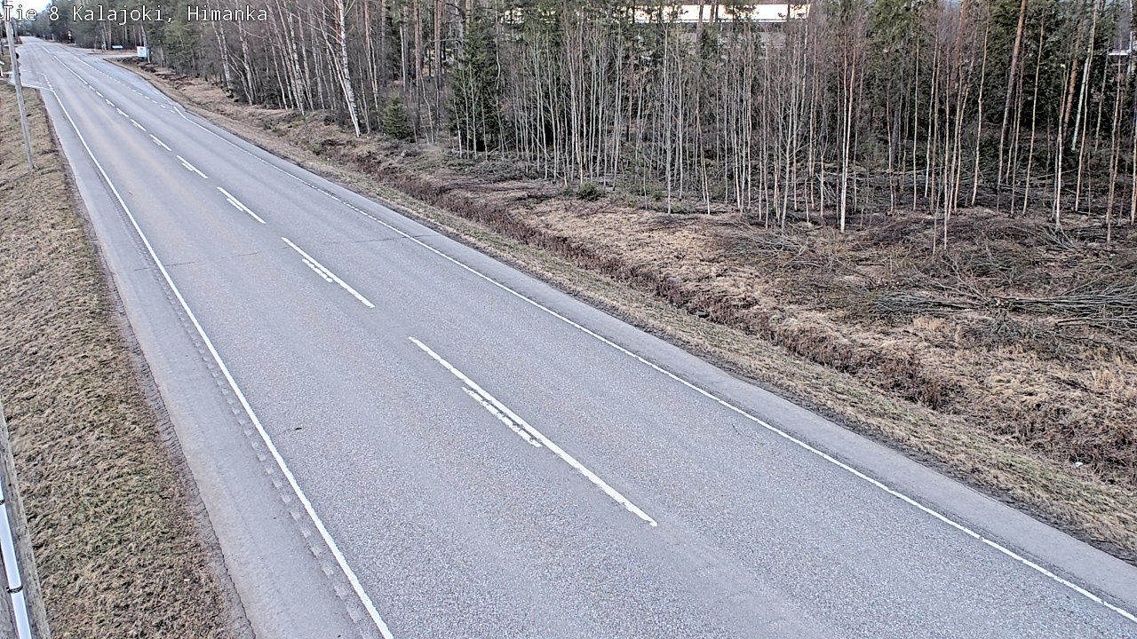 Kelikamerat Kuva Tie 8 Kalajoki, Himanka, Kalajoki, Pohjois-Pohjanmaa