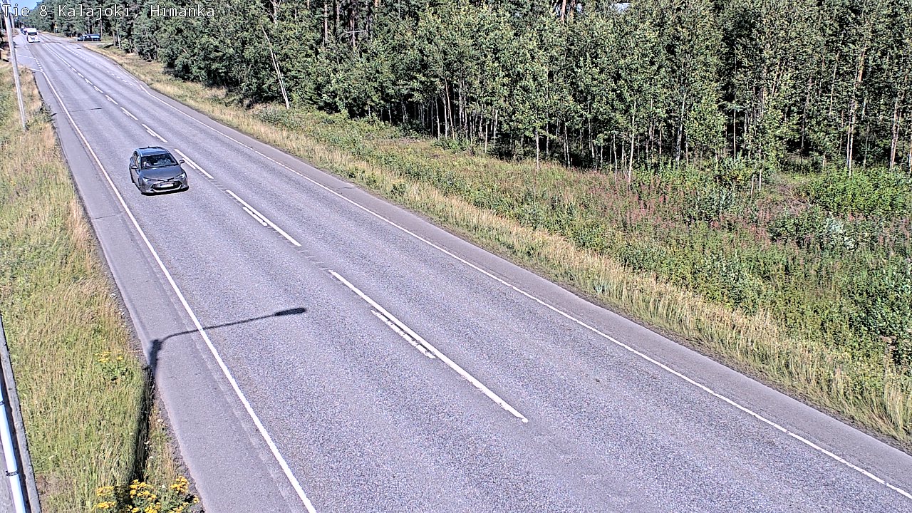 Weather Camera Image Road 8 Kalajoki, Himanka, Kalajoki, Pohjois-Pohjanmaa