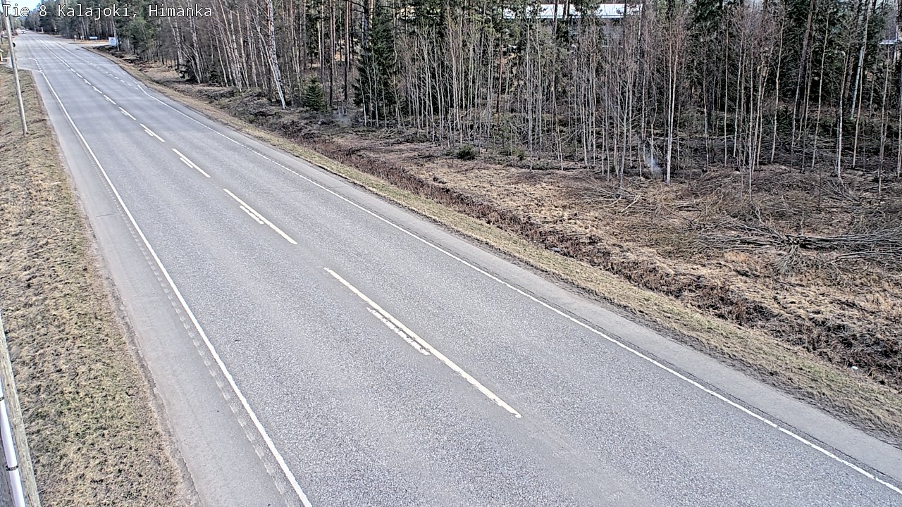 Weather Camera Image Väg 8 Kalajoki, Himango, Kalajoki, Pohjois-Pohjanmaa