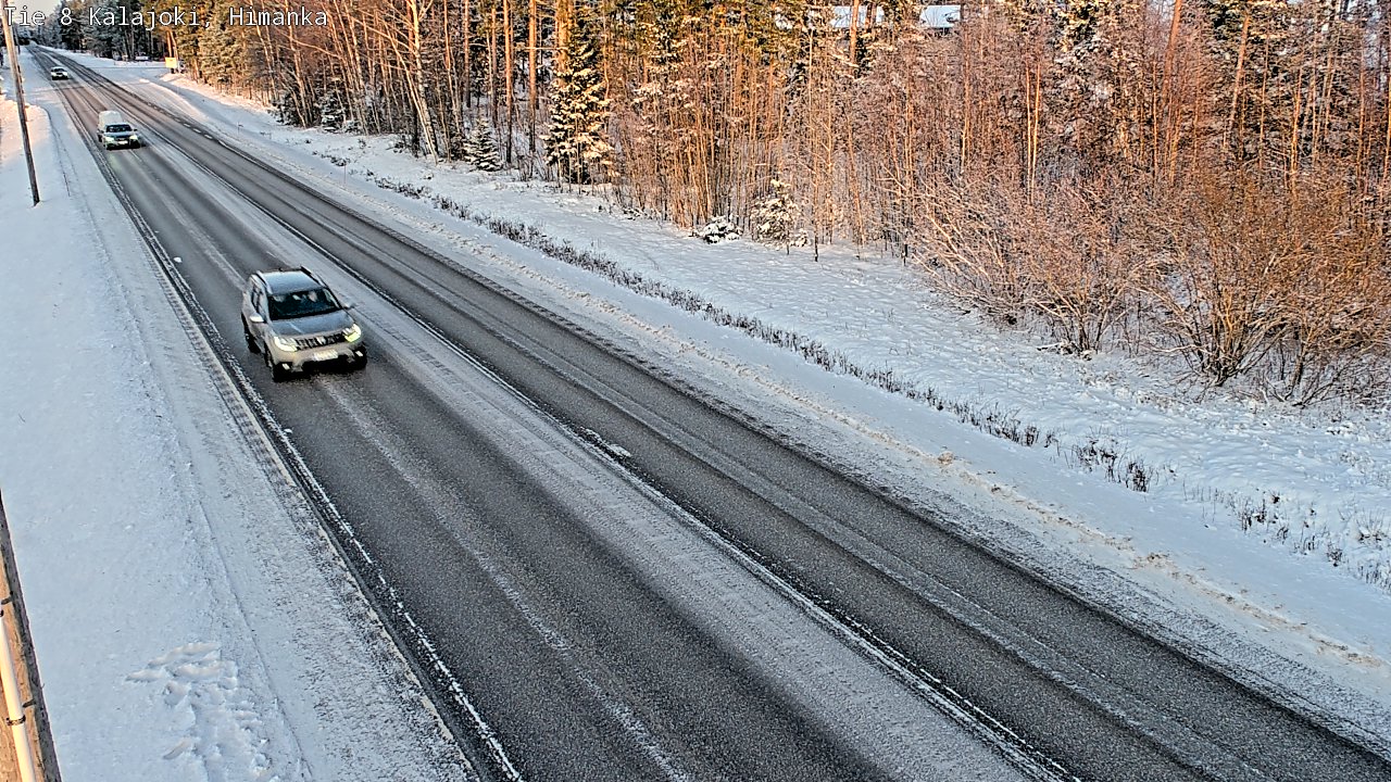 Weather Camera Image Road 8 Kalajoki, Himanka, Kalajoki, Pohjois-Pohjanmaa
