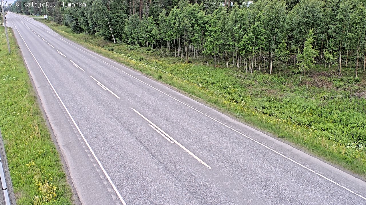 Kelikamerat Kuva Tie 8 Kalajoki, Himanka, Kalajoki, Pohjois-Pohjanmaa