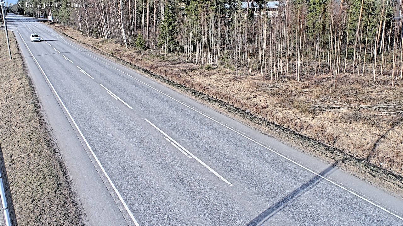 Kelikamerat Kuva Tie 8 Kalajoki, Himanka, Kalajoki, Pohjois-Pohjanmaa