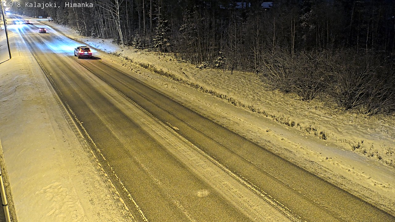 Weather Camera Image Road 8 Kalajoki, Himanka, Kalajoki, Pohjois-Pohjanmaa