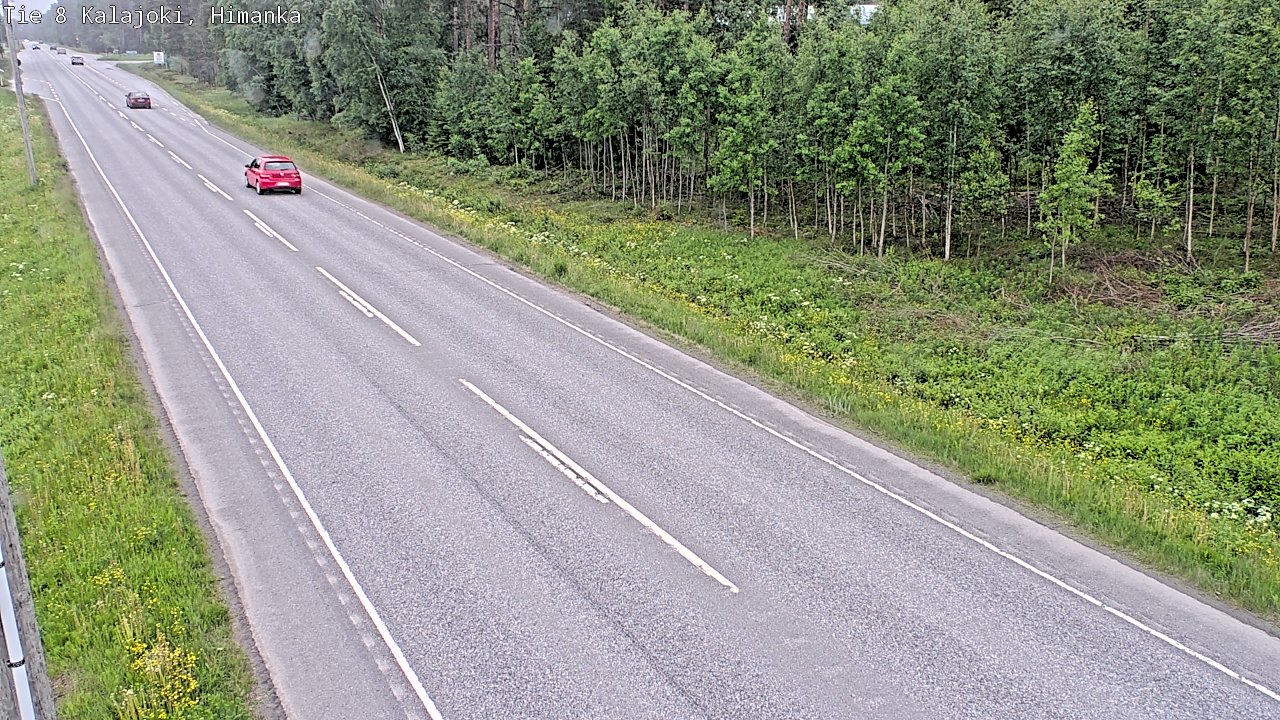 Kelikamerat Kuva Tie 8 Kalajoki, Himanka, Kalajoki, Pohjois-Pohjanmaa