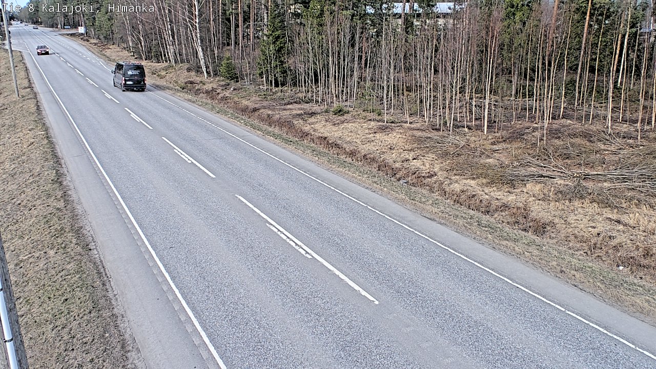 Kelikamerat Kuva Tie 8 Kalajoki, Himanka, Kalajoki, Pohjois-Pohjanmaa