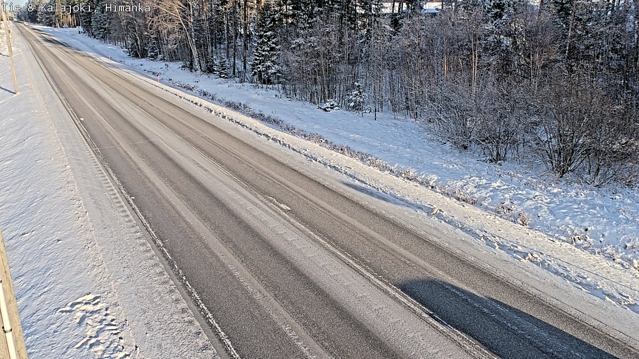 Weather Camera Image Road 8 Kalajoki, Himanka, Kalajoki, Pohjois-Pohjanmaa