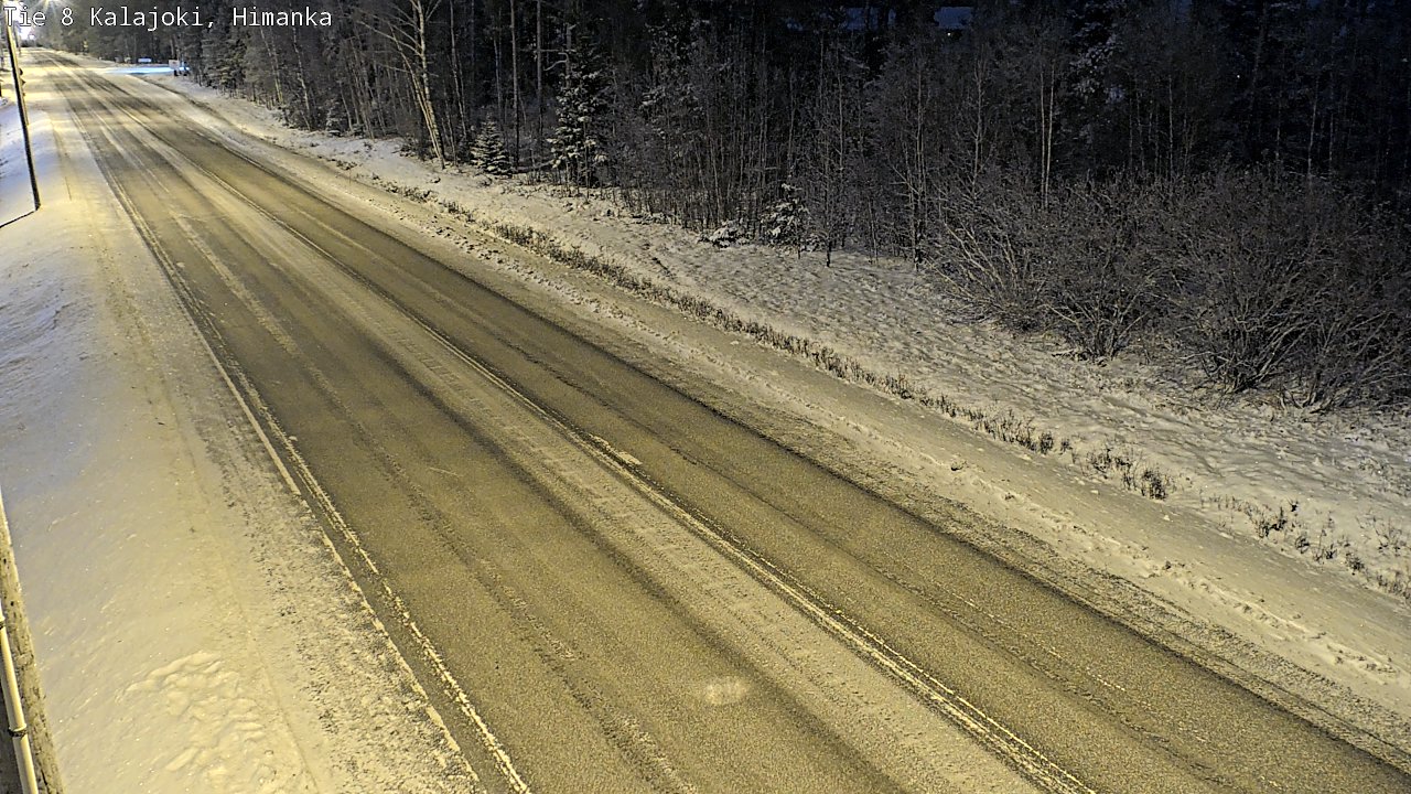 Weather Camera Image Road 8 Kalajoki, Himanka, Kalajoki, Pohjois-Pohjanmaa